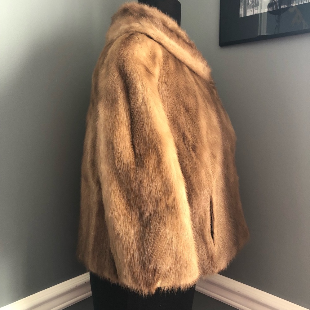 Vintage! Autumn Haze Mink Fur Jacket - Picture 6 of 10